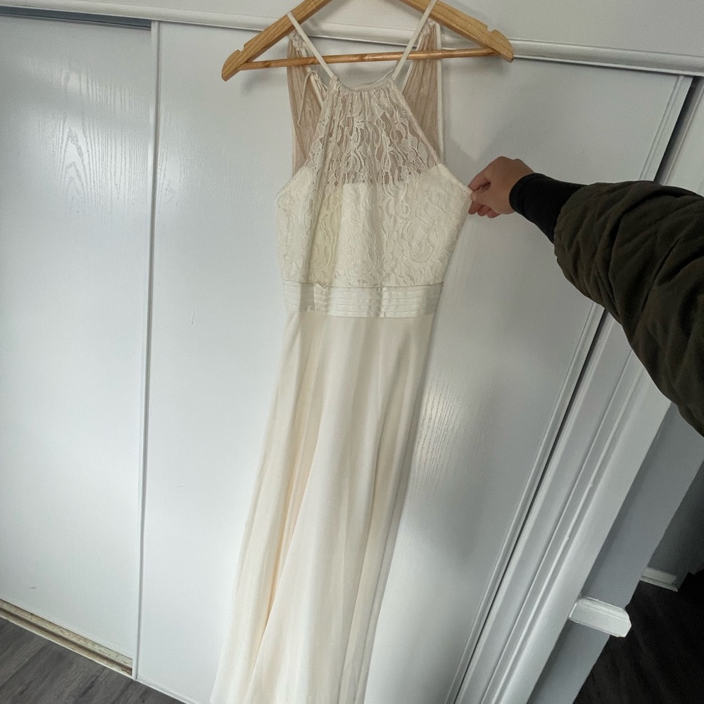 MaxandCleo White Lace Dress